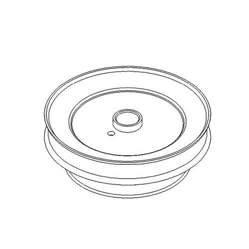 108-6627 - PULLEY AND HUB ASM - (TORO ORIGINAL OEM)