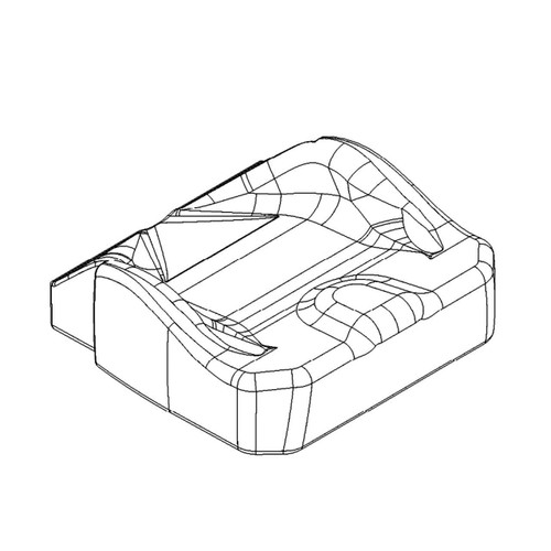 109-9806 - COVER-CUSHION - (TORO ORIGINAL OEM)