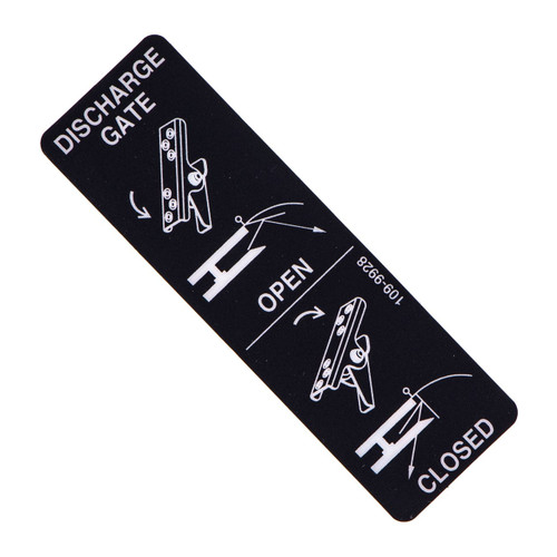 109-9928 - DECAL OCDC OPERATION - (TORO ORIGINAL OEM)
