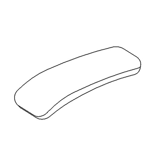 110-4163 - CUSHION-REST ARM - (TORO ORIGINAL OEM) - Image 1