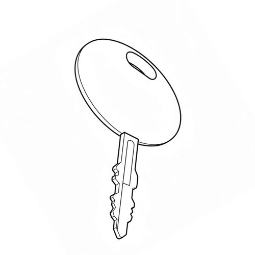 112-6115 - KEY-IGNITION - (TORO ORIGINAL OEM)