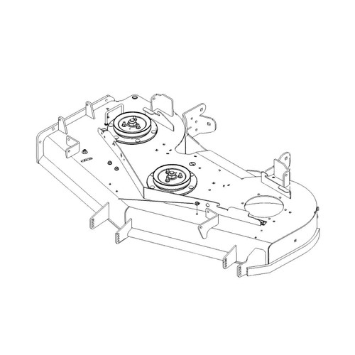 114-5810 - DECK DECAL ASM - (TORO ORIGINAL OEM)