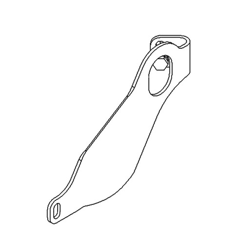 116-2353 - BRACKET-MUFFLER MOUNT LH - (TORO ORIGINAL OEM)