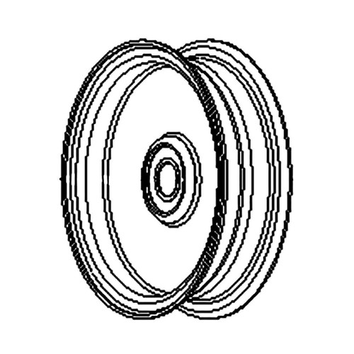 116-4669 - IDLER-PULLEY FLAT - (TORO ORIGINAL OEM) - Image 1