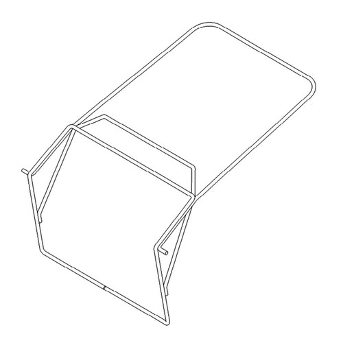 116-5596-03 - FRAME-BAG - (TORO ORIGINAL OEM) - Image 1