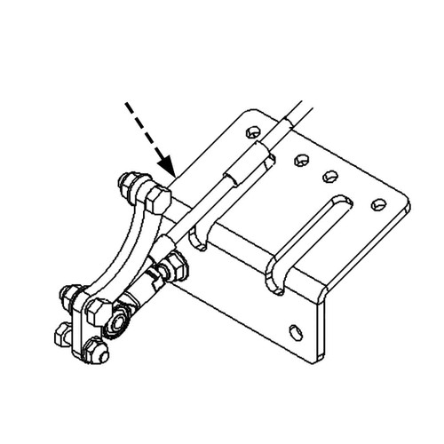 117-6238-01 - BRACKET-CLAMP CABLE - (TORO ORIGINAL OEM) - Image 1 117-6238-01 - BRACKET-CLAMP CABLE - (TORO ORIGINAL OEM) - Image 1