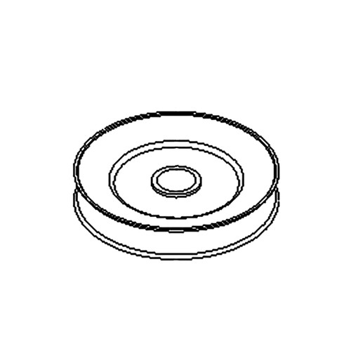 117-7326 - PULLEY - (TORO ORIGINAL OEM) - Image 1