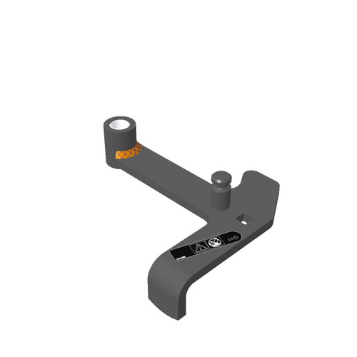 117-8638 - IDLER ARM WITH BUSHING ASM - (TORO ORIGINAL OEM)