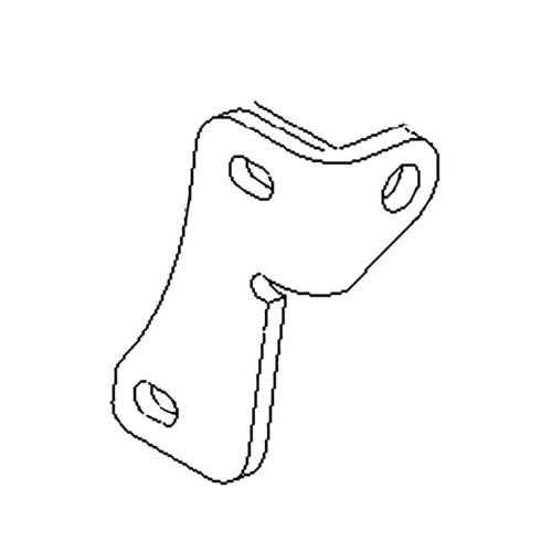 119-1860-01 - BRACKET-BRAKE MOUNT LH - (TORO ORIGINAL OEM) - Image 1