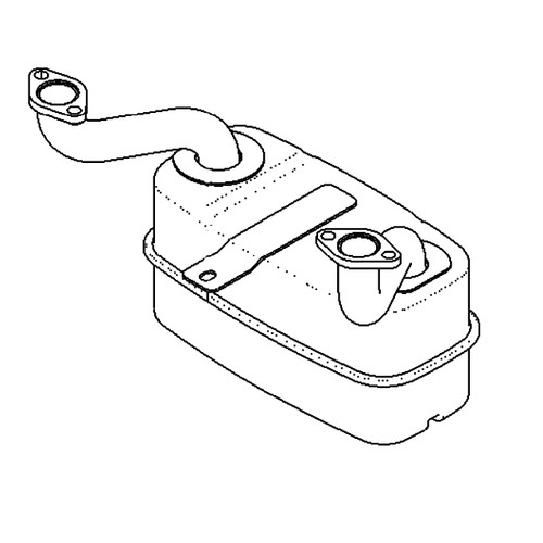 125-1760 - MUFFLER - (TORO ORIGINAL OEM)