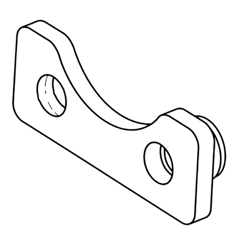 126-8060-03 - PLATE-BACKER SMALL - (TORO ORIGINAL OEM)