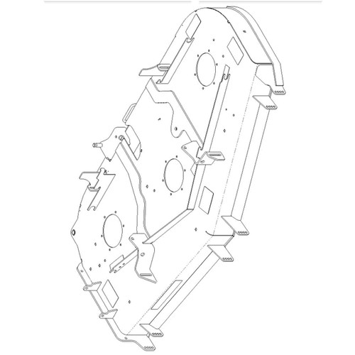 127-6796 - DECK DECAL ASM - (TORO ORIGINAL OEM)