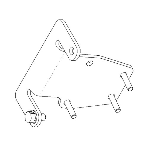 130-0790-03 - BRACKET-MOUNT BRAKE - (TORO ORIGINAL OEM)