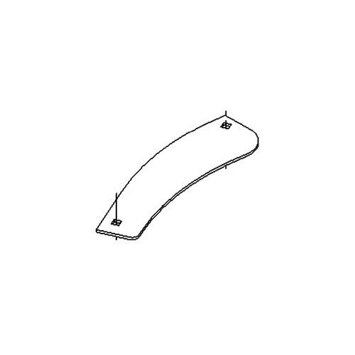 131-8672-03 - BAFFLE-BLOWOUT - (TORO ORIGINAL OEM)