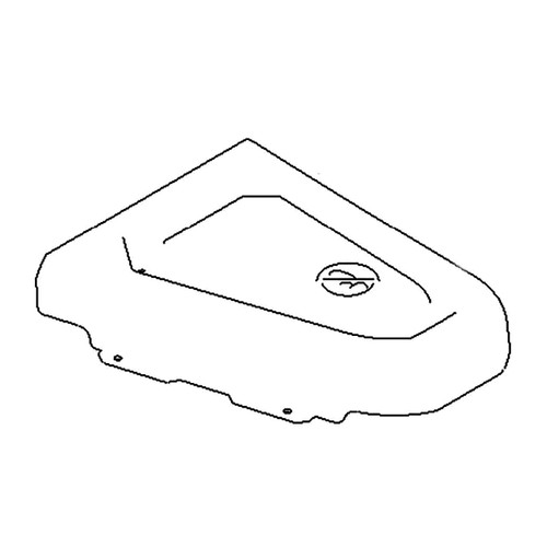 133-9282 - COVER-BELT LH - (TORO ORIGINAL OEM) - Image 1