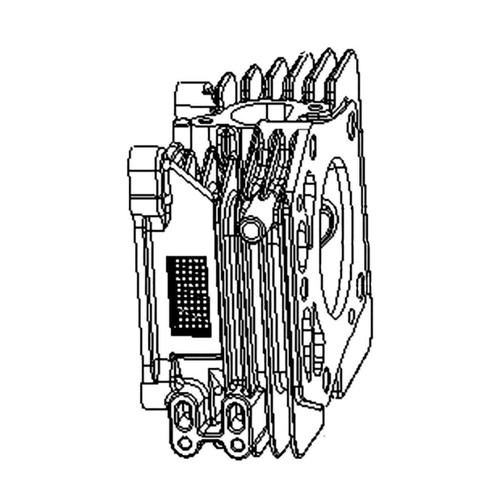 133-9804 - HEAD-CYLINDER LEFT - (TORO ORIGINAL OEM) - Image 1