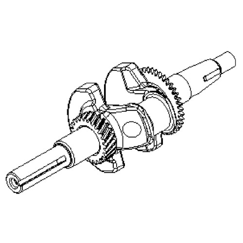 BRIGGS & STRATTON CRANKSHAFT 591520 - Image 1