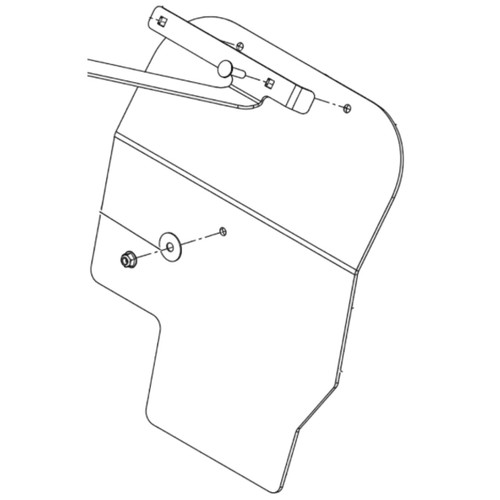 1354912 LH MUD FLAP (TORO ORIGINAL OEM)