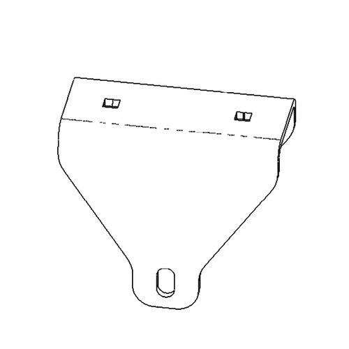 136-1677-03 - CHANNEL-BRACKET WEIGHT - (TORO ORIGINAL OEM)