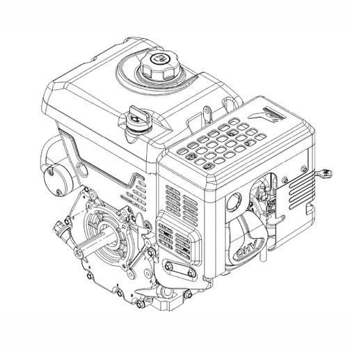 1367796 ENGINE190FDS (TORO ORIGINAL OEM)