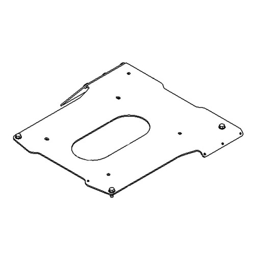 136-8962-03 - PLATE-SEAT - (TORO ORIGINAL OEM) - Image 1