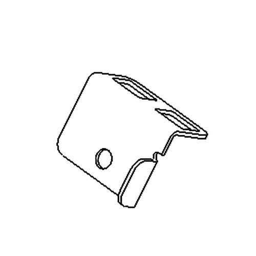 138-0724-03 - BRACKET-STICK CLEANOUT - (TORO ORIGINAL OEM)