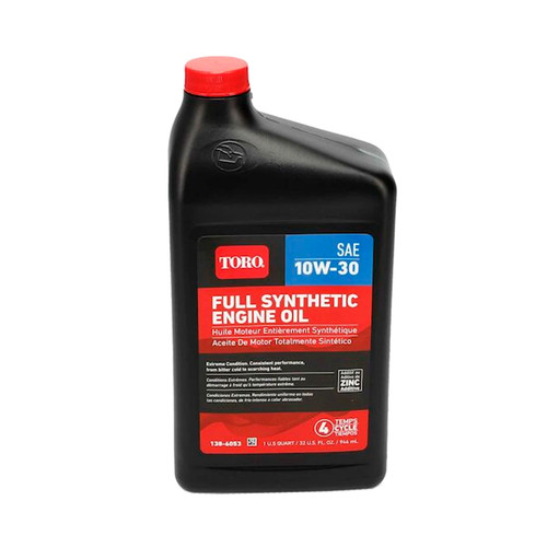 1386053 OIL30/10W30 SYNTHETIC CK4 (TORO ORIGINAL OEM) PACK OF 12