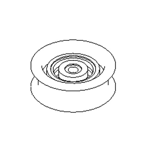 138-7597 - PULLEY-IDLER FLAT - (TORO ORIGINAL OEM) - Image 1