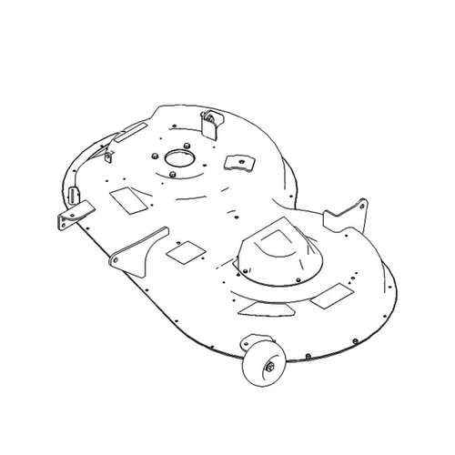 138-9761 - 42 INCH DECK AND DECAL ASM - (TORO ORIGINAL OEM)