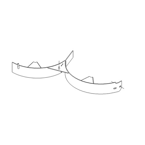139-3231-03 - 54" BAFFLE ASM (LH) - (TORO ORIGINAL OEM)