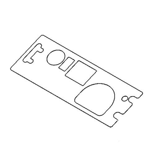 140-4258 - DECAL-PANEL CONTROL - (TORO ORIGINAL OEM) - Image 1