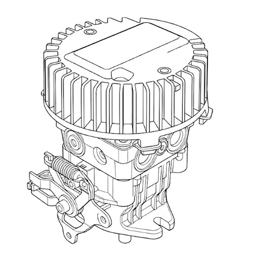 142-8892 - PUMP-12CC LT W/SHOCK VALVE - (TORO ORIGINAL OEM)