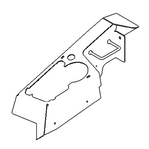 144-2638-01 - CONSOLE-LH - (TORO ORIGINAL OEM) - Image 1
