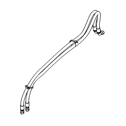 144-7458 - HOSE ASM-HYD - (TORO ORIGINAL OEM)