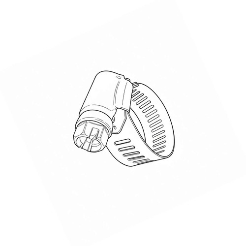 1-543892 - CLAMP-HOSE - (TORO ORIGINAL OEM)