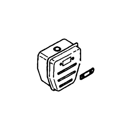 92-3209 - MUFFLER ASM - (TORO ORIGINAL OEM)