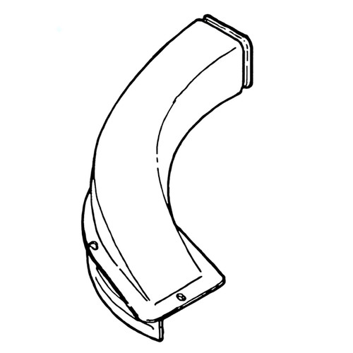 95-7081 - CHUTE & SUPPORT - (TORO ORIGINAL OEM)