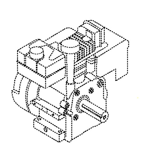 Husqvarna 598610604 - Engine 252Cc 49 State - Original OEM part