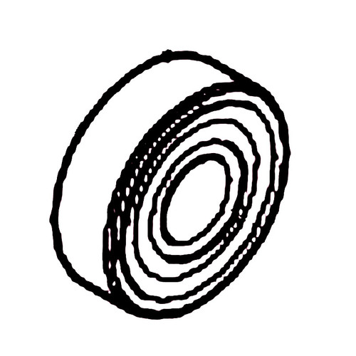 Husqvarna 536913301 - Bearing Single Row - Original OEM part