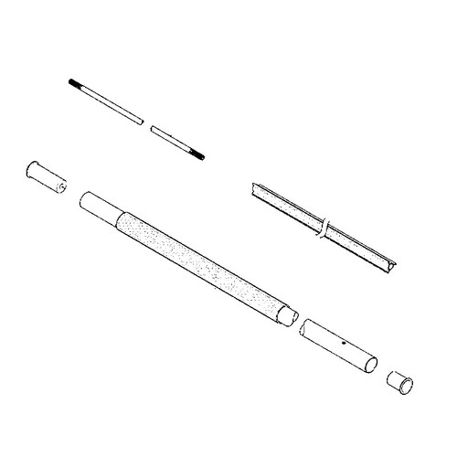 Husqvarna 546267801 - Tube Assembly Ihf3 With Grip - Original OEM part