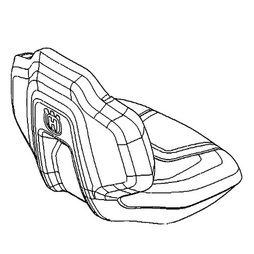 Husqvarna 587605306 - Seat Asy Kit High Hva Glide Ex - Original OEM part