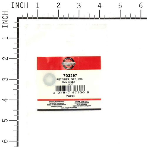 SNA 1933988 - RETAINER GR5 5/16 (SNAPPER ORIGINAL OEM)