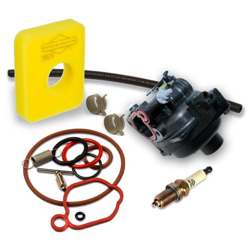 595656 CARBURETOR 799579 AIR FILTER FOAM 692051 SPARK PLUG 791766 LINE FUEL KIT