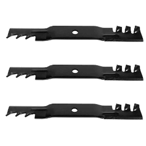 18-5/8" Blade Kit(3 Pack) Compatible With JOHN DEERE OEM M115496 - .800" Center Hole_A8