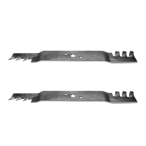 21-15/16" Blade Kit(2 Pack) Compatible With HUSQVARNA OEM 580244001 - 5 point star Center Hole