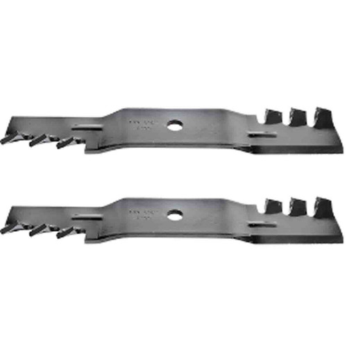 19-1/2" Blade Kit(2 Pack) Compatible With JOHN DEERE OEM M112991 - 11/16" Center Hole