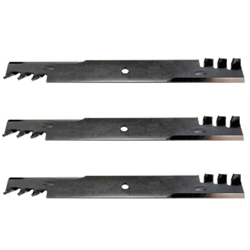 20-1/2" Universal Heavy Duty Mulching Blade Kit(3 Pack) For Replace Exmark Blade - 5/8" Center Hole