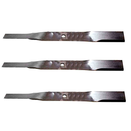 20-1/2" Universal Low Lift Blade Kit(3 Pack) For 60" Exmark Mower - 5/8" Center Hole Diam.