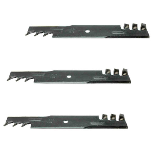 18" Universal Mulching Blade Kit(3 Pack) For Replace Bad Boy Blade - 5/8" Center Hole