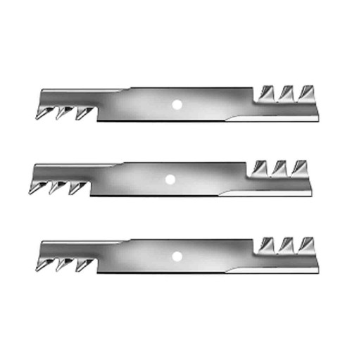 17" Universal Mulching Blade Kit(3 Pack) For Replace Dixon Blade - 5/8" Center Hole